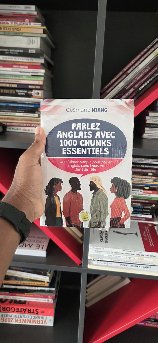 PARLEZ ANGLAIS AVEC 1000 CHUNKS ( 10.000 FCFA)